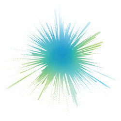 Dynamic Ink Splash vector image