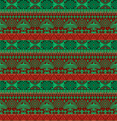 Tribal ethno seamless background vector