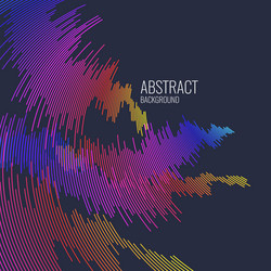 bright abstract background with a dynamic waves vector image