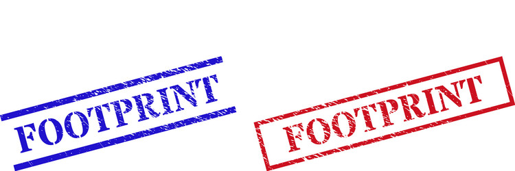 Stamp Footprint Texture Vector Images (over 650)
