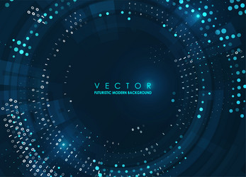 abstract big data visualization vector image