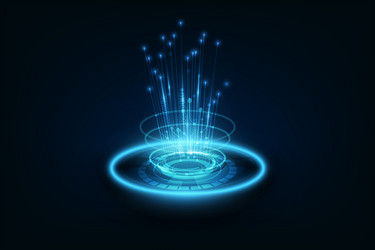 connection line on networking telecommunication vector image