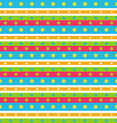 Seamless geometric pattern with stripes vector