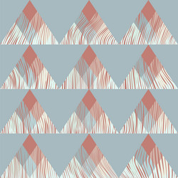 retro triangle pattern vector