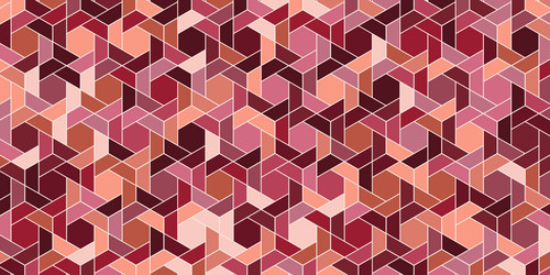 abstract geometric seamless pattern with triangle vector image