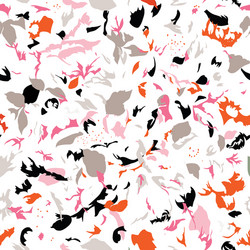 seamless pattern design with abstract colorful vector image