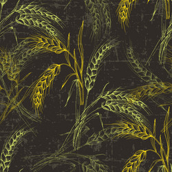 Wheat Field Pattern - Rustic Texture vector image