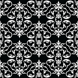 Elegant Scrollwork Pattern vector image