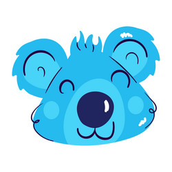Cartoon koala bear Royalty Free Vector Image - VectorStock