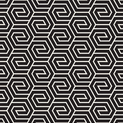 Modern Hexagonal Stripe Pattern vector image