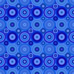 seamless abstract circle mosaic pattern background vector image