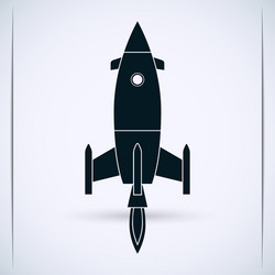 Rocket Launch Vector vector image