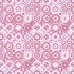 abstract repeating circle mosaic pattern vector image