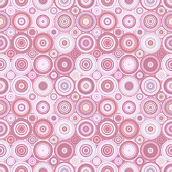 Abstract repeating circle mosaic pattern vector