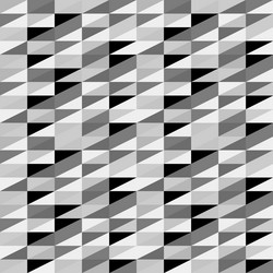 old seamless pattern abstract triangles background vector image