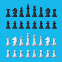 White Icons Chess Pieces Blue Background Stock Photo by ©Wirestock 467231890