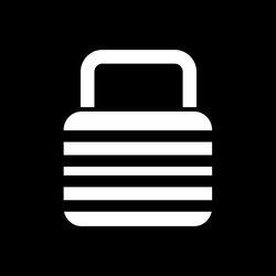 Lock icon design vector