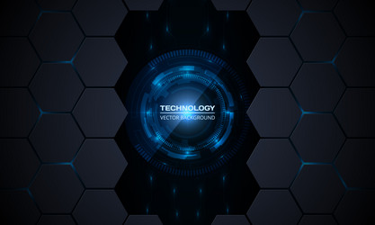 Abstract Tech Innovation Background vector image