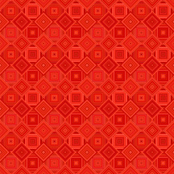 red geometric diagonal square pattern - tile vector image