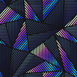 Tech Triangle Pattern vector image