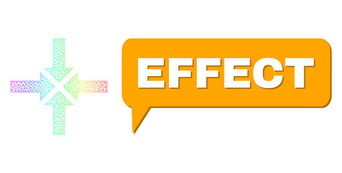 spectrum network gradient compress arrows icon vector image
