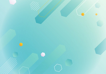 abstract gradient hexagonal background vector image