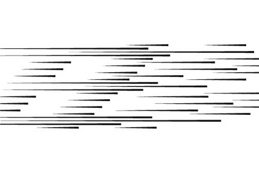 Dynamic Speed Lines - Motion Effect vector image