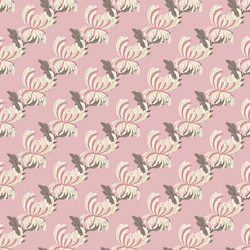 flat floral seamless pattern with little vector image