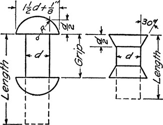 large view of riveting for drawing not well vector image