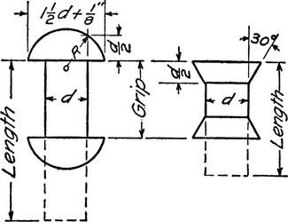 large view of riveting for drawing not well vector