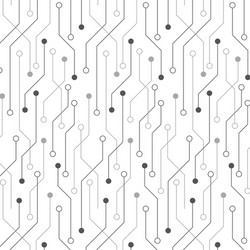 Technical Circuit Pattern vector image