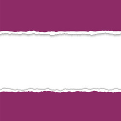Torn Paper Frame - Text Background vector image