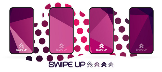 triangular polygonal geometric background swipe vector image