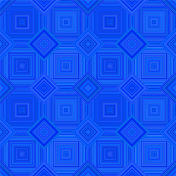 Blue abstract diagonal square tile mosaic pattern vector