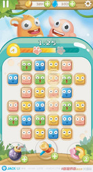 complete set of level button game ui pop-up icon vector image