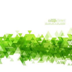 creative abstract triangle pattern vector image