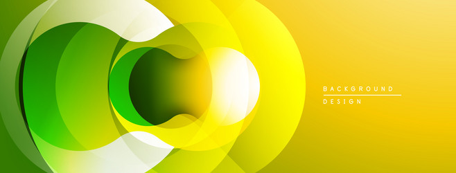 abstract vibrant layers create dynamic circular vector image