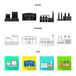 design of production and structure symbol vector image