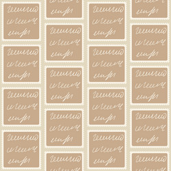 scribble handwritten script text seamless pattern vector image