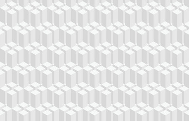 set of abstract 3d geometric seamless patterns vector image
