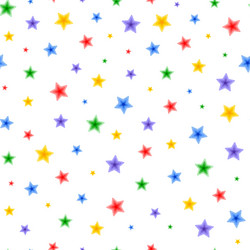 stars in random chaotic order seamless pattern vector image