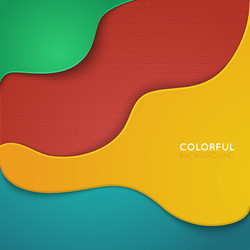 curve lines shadow overlap 3d dimension vector image