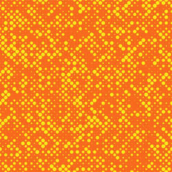 chaotic abstract halftone circle pattern vector