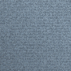 blue alien incomprehensible computer code vector