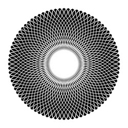 Geometric Circle Pattern vector image