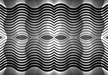 repeatable and tileable grid mesh zig-zag vector image
