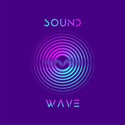 Sound Wave Equalizer - Abstract vector image