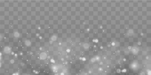 sparkle bokeh effect vector image