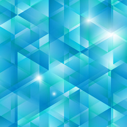 abstract background of triangles vector image