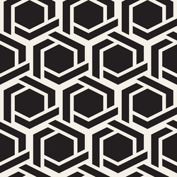 Hexagonal Abstract Pattern vector image